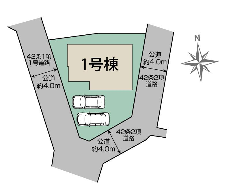 ブルーミングガーデン飯能市青木１棟の見取り図