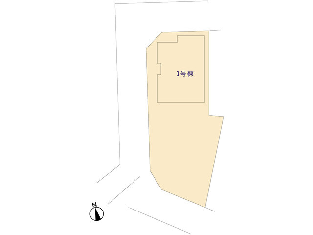 グラファーレ4396熊谷市石原３期１棟の見取り図