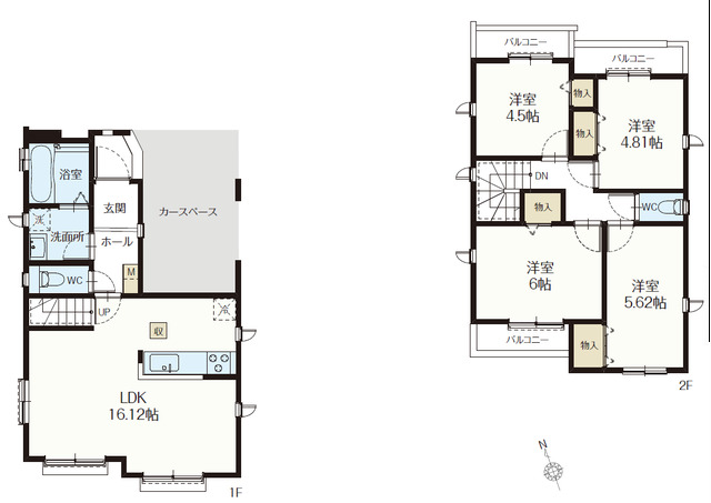 ハートフルタウン江戸川区一之江6丁目63番の見取り図