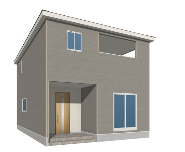 1号棟　外観（完成予想図）