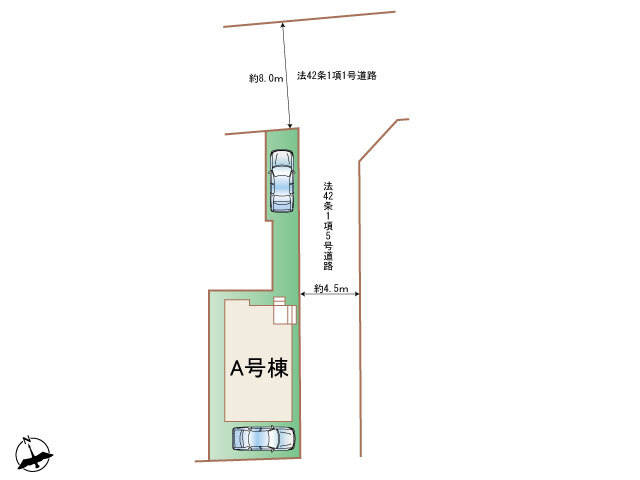 ハートフルタウン川崎市宮前区東有馬3丁目2248番の見取り図