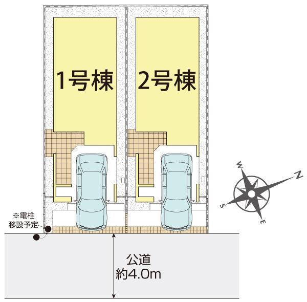 蕨市中央7丁目2棟 区画図