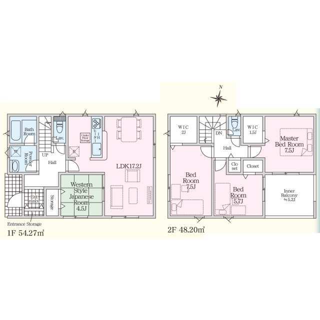 クレイドルガーデン福岡市西区今宿東 第10の見取り図