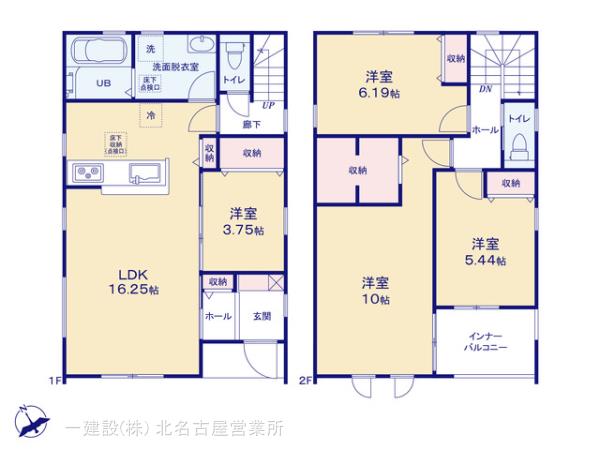 リーブルガーデン大治町西條第六の見取り図