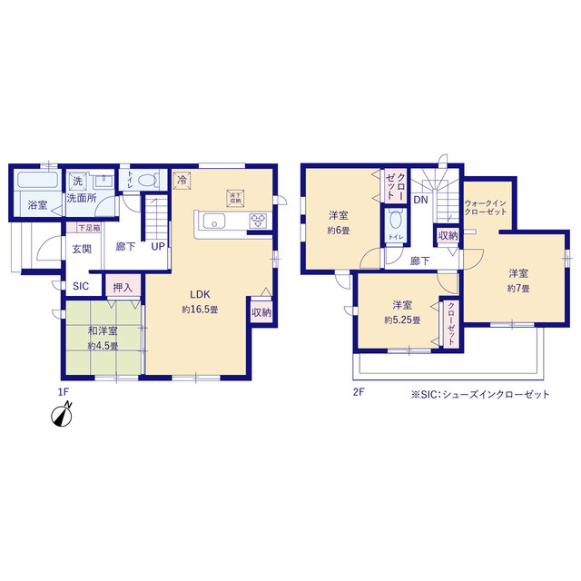 グラファーレ4333船橋市大穴北２８期１棟の見取り図