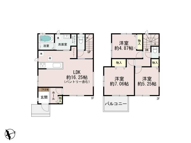 ハートフルタウン加古川東神吉町出河原900番の見取り図