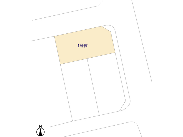 グラファーレ4314越谷市弥栄町１３期３棟の見取り図