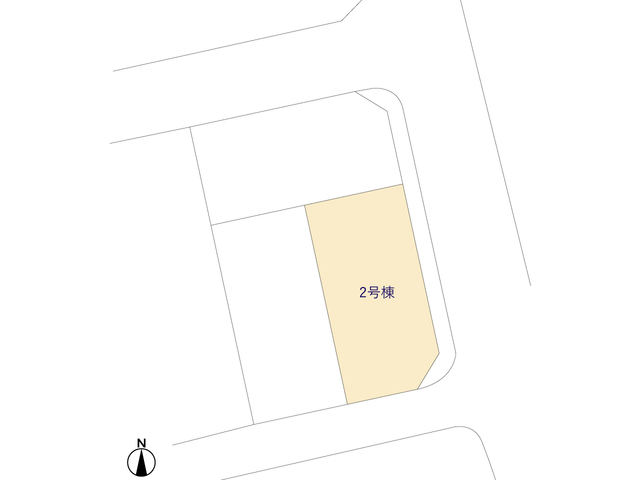グラファーレ4314越谷市弥栄町１３期３棟の見取り図