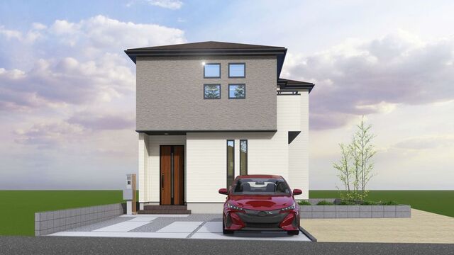 グラファーレうるま市石川４期２棟の外観②