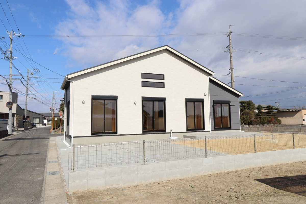 ブルーミングガーデン愛西市草平町江ノ田１棟の外観②