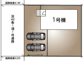クレイドルガーデンつくば市下広岡 第4の見取り図