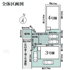 リナージュ豊川堺町２丁目　第１期の見取り図