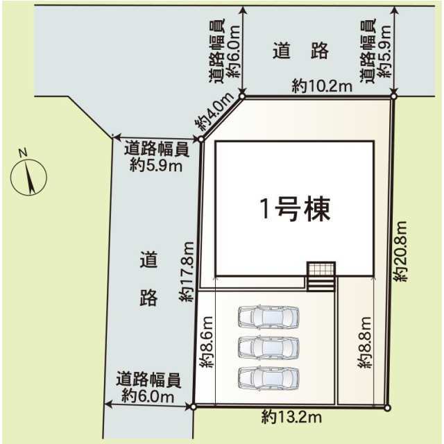 クレイドルガーデン御嵩町中 第3の見取り図
