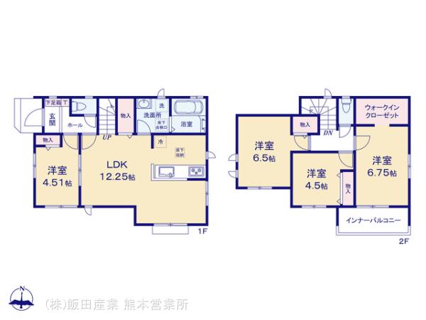 ハートフルタウン北区池田3丁目769番の見取り図