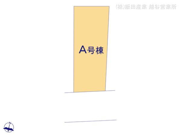 ハートフルタウン吉川市道庭1丁目14番の見取り図