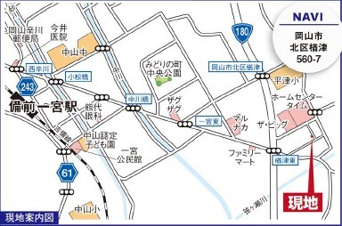 グラファーレ4260岡山市楢津１棟の見取り図