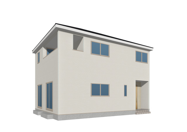 １号棟　外観　完成予想図