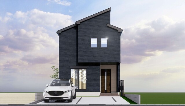 グラファーレ北名古屋市六ツ師８期４棟の外観②