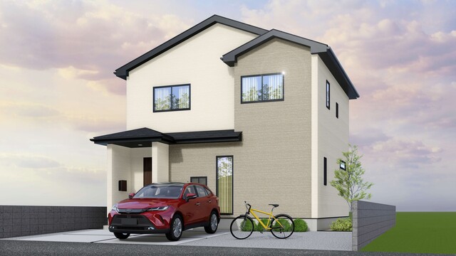 グラファーレ4372新潟市中山２期１棟の外観②