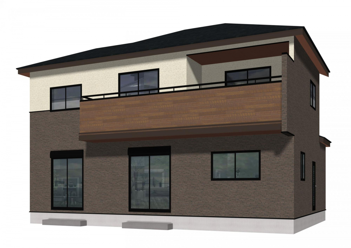 ブルーミングガーデンつくば市春風台１棟の外観②