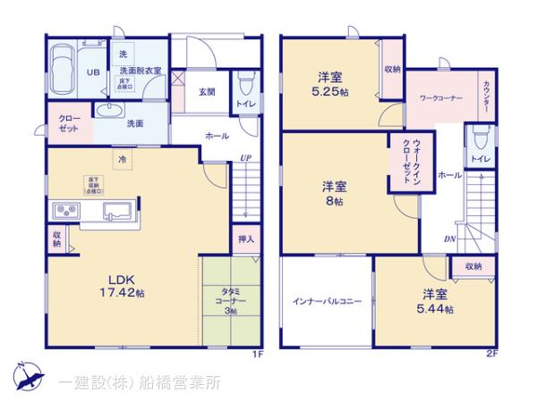リーブルガーデン愛生町の見取り図