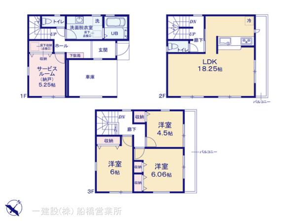 リーブルガーデン瑞江駅の見取り図