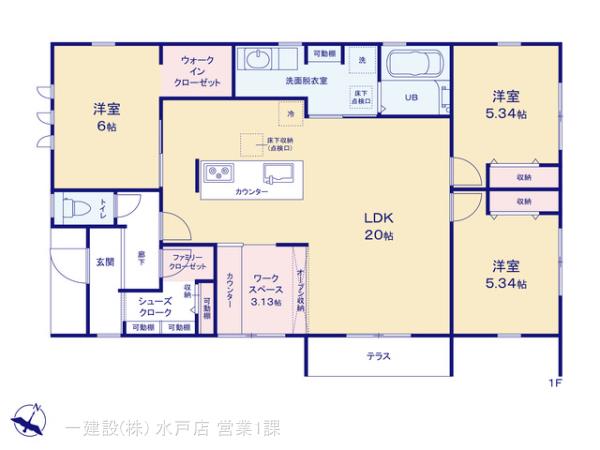 リーブルガーデンひたちなか船窪第２の見取り図