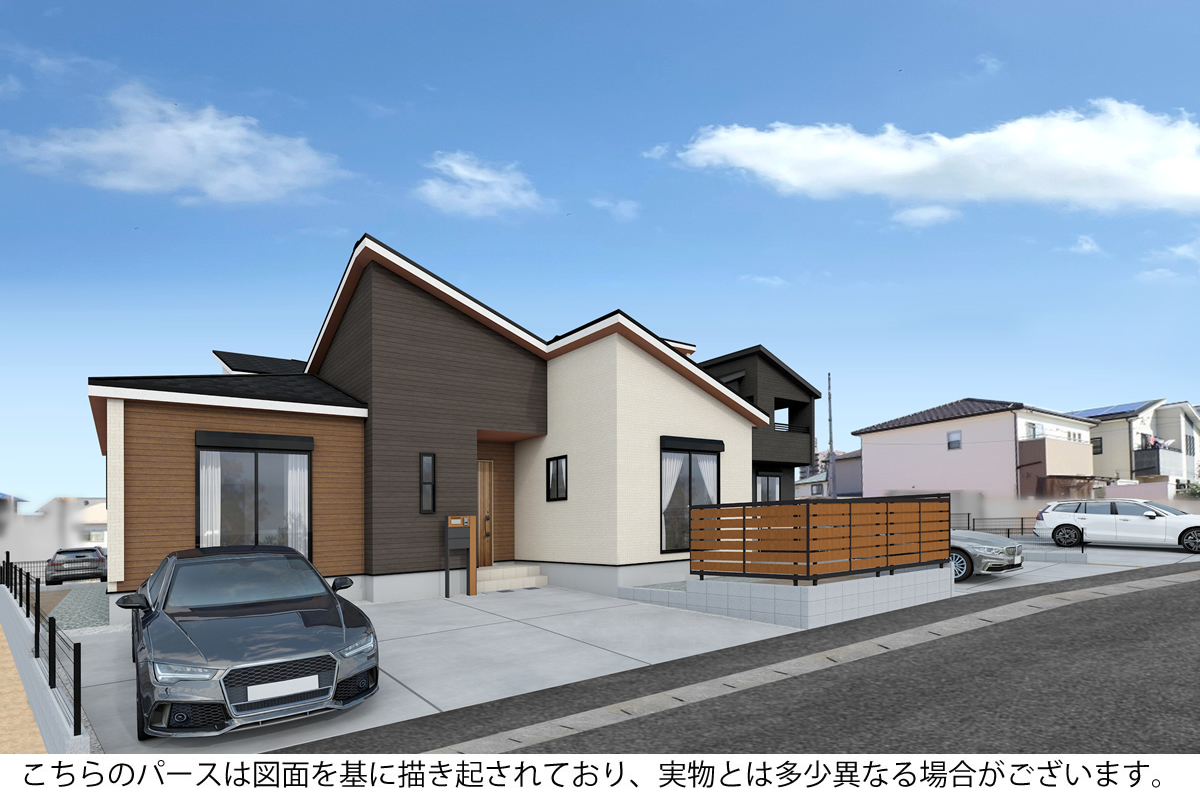 ブルーミングガーデン江南市江森町西４棟の外観②