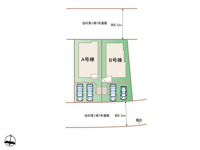 ハートフルタウン神戸西区糀台3丁目13番の見取り図