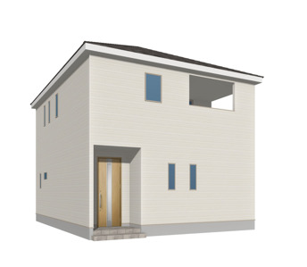 3号棟　外観（完成予想図）