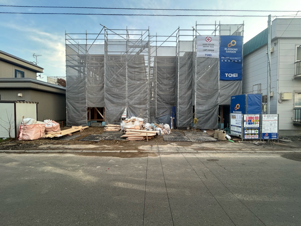 ブルーミングガーデン札幌市東区北１９条東１０丁目の外観②