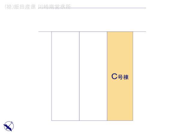 ハートフルタウン横浜市磯子区滝頭2丁目435番の見取り図