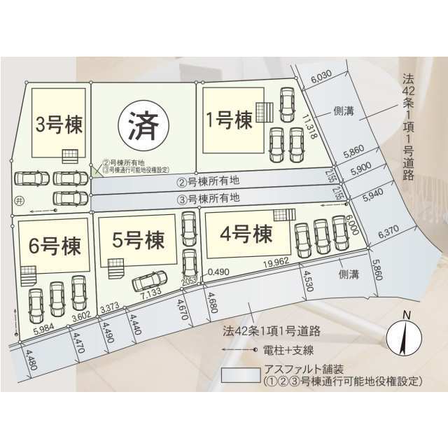 クレイドルガーデン沼津市中沢田 第3の見取り図