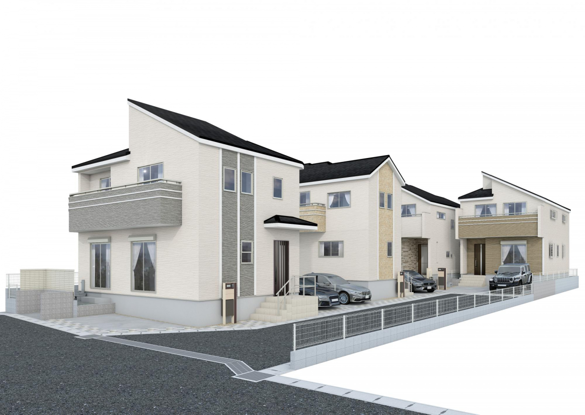 ブルーミングガーデン松戸市上本郷４棟の外観②