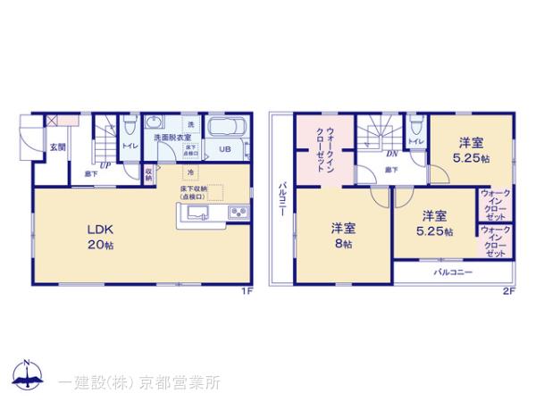リーブルガーデン大和郡山市東岡町２期の見取り図
