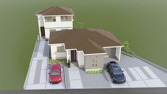 グラファーレ4379南城市玉城百名３期２棟の外観②