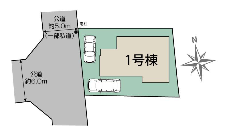 ブルーミングガーデン東久留米市弥生２丁目１棟の見取り図