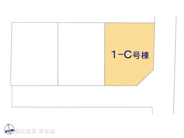ハートフルタウン川口市安行領根岸1287番の見取り図