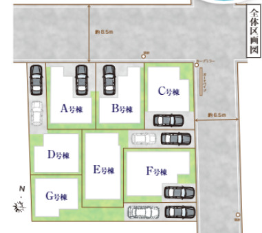 ハートフルタウン大杉2丁目672番の見取り図