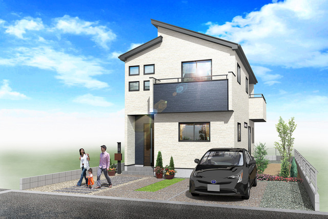 グラファーレ4260岡山市西大寺東２期２棟の外観②