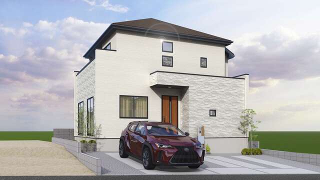 グラファーレ沖縄市桃原２棟の外観②