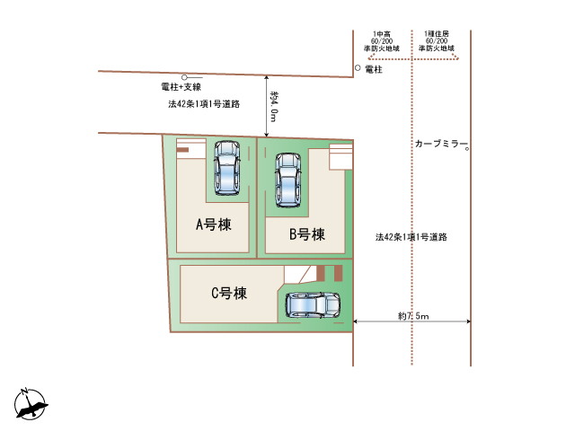 ハートフルタウン古川町146番の見取り図