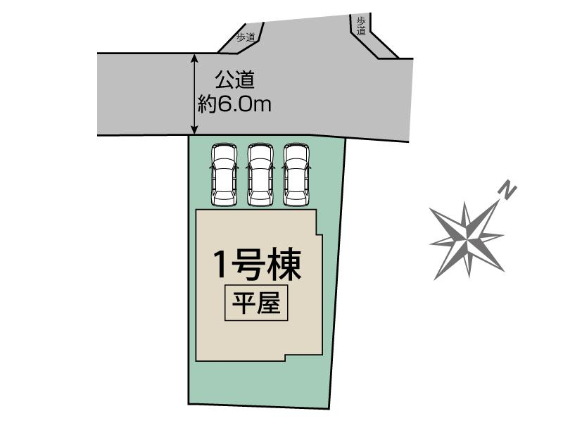 ブルーミングガーデン市原市東国分寺台４丁目１棟の見取り図