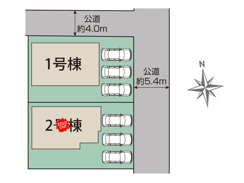 ブルーミングガーデン札幌市南区澄川１条３丁目２棟の見取り図