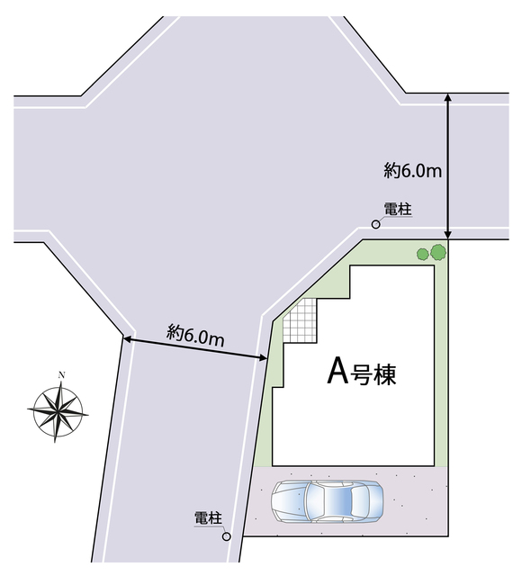 ハートフルタウン川口市前川三丁目11番の見取り図