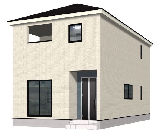 1号棟　外観パース