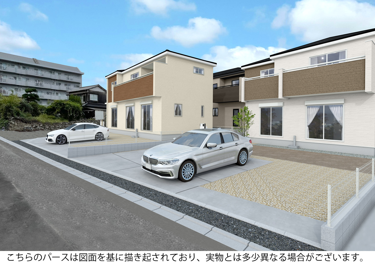 ブルーミングガーデン北九州市八幡東区清田１丁目３期５棟の外観②