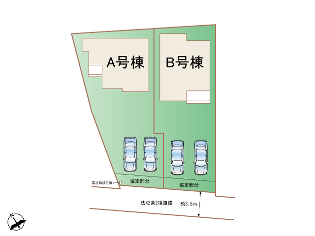 ハートフルタウン陽東1丁目2783番の見取り図