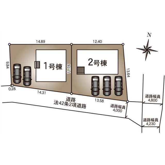 クレイドルガーデン松本市波田 第10の見取り図