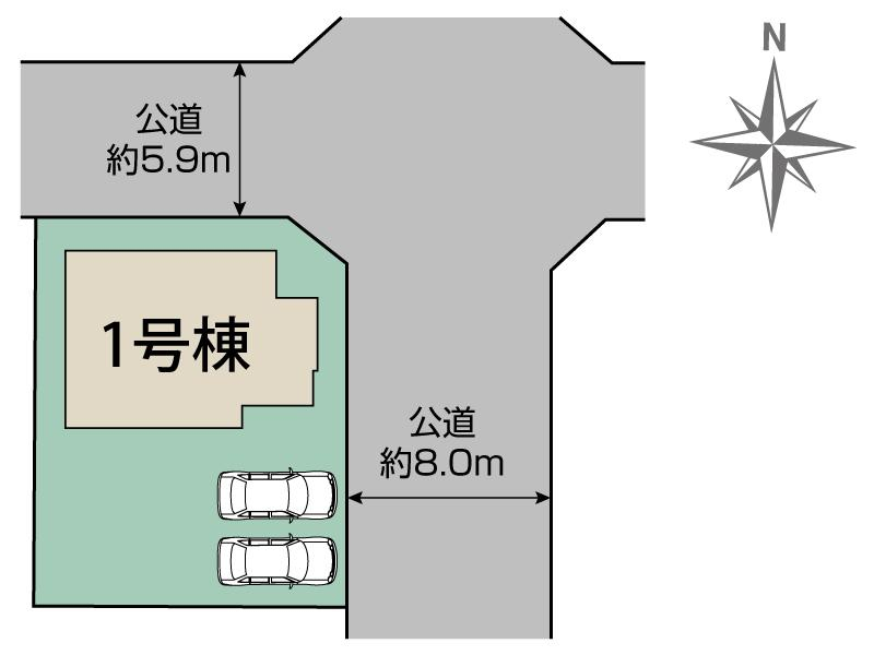 市原市青葉台6丁目2期1棟 区画図